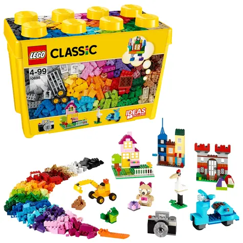 LEGO® Classic 10698 Veľký kreatívny box / Počet dielikov: 790 / od 4 rokov