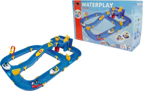 BIG Waterplay Niagara / vodná dráha / rozšíriteľná / funkčná plavebná komora / od 3 rokov