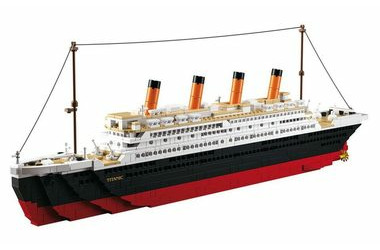 Sluban Titanic M38-B0577 Titanic veľký / LEGO - kompatibilný / Počet figúrok|dielikov: 2|1018 / od 6 rokov