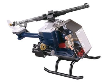 Sluban Polícia M38-B0638B Helikoptéra / LEGO - kompatibilný / Počet figúrok|dielikov: 1|88 / od 6 rokov