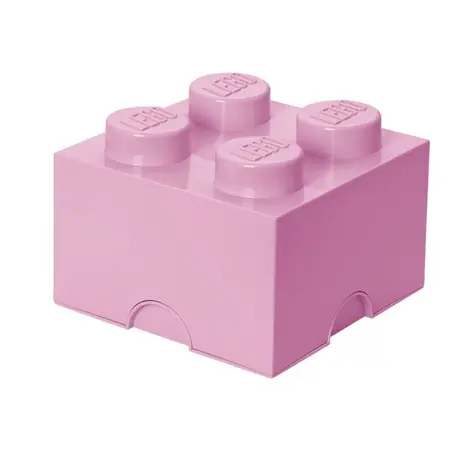 LEGO® Storage 40031738 Úložný box 250x250x180mm - svetlo ružová