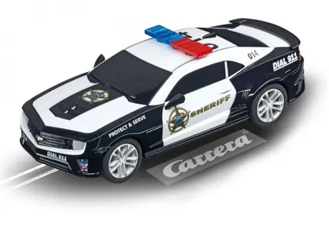 Carrera 64031 GO Chevrolet Camaro Sheriff / Auto pre autodráhu / 1:43 / od 6 rokov