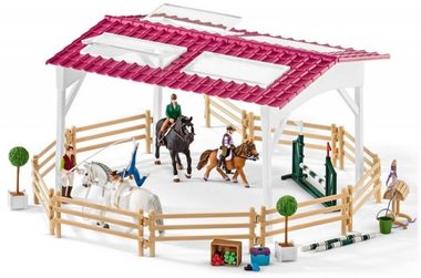 Schleich Horse Club 42389 Jazdecká škola s jazdkyňami a koňmi / od 3 rokov