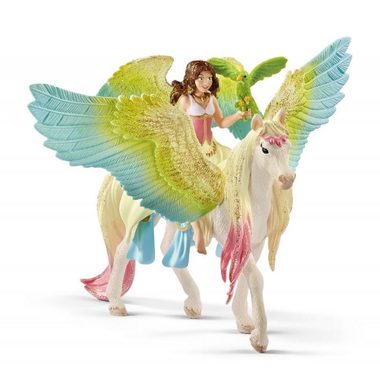 Schleich Bayala 70566 Surah s trblietavým Pegasom / od 3 rokov
