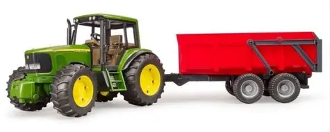 Bruder 02057 Traktor Johnd Deere 6920 + sklápací valník / 1:16 / od 3+