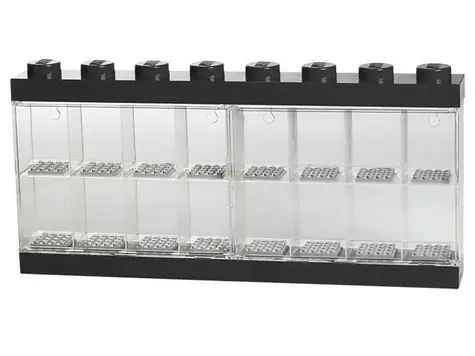 Lego Storage 40660003 Zberateľská skrinka na 16 minifigúrok - čierna