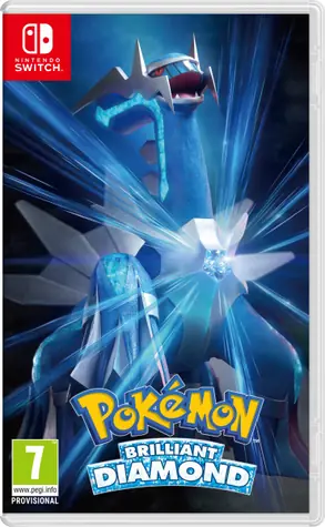 Switch Pokémon Brilliant Diamond / Akčné / Angličtina / od 7 rokov / Hra pre Nintendo Switch