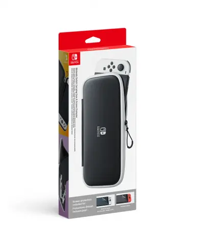 Nintendo Switch OLED Carrying Case &amp; Screen Protector