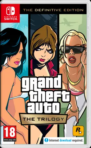 Switch Grand Theft Auto: The Trilogy - The Def.Ed. / Akčné / Angličtina / od 18 rokov / Hra pre Nintendo Switch