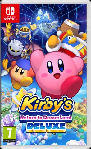 Switch Kirby Return to Dream Land Deluxe / Plošinovka / Angličtina / od 7 rokov / Hra pre Nintendo Switch