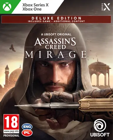 XONE &amp; XSX Assassins Creed Mirage Deluxe Edition / Akčné / Angličtina / od 18 rokov / Hra pre Xbox One &amp; XSX