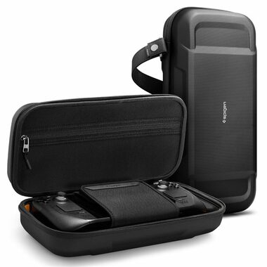Spigen Rugged Armor Pro Pouch ochranné púzdro pre Steam Deck čierna 