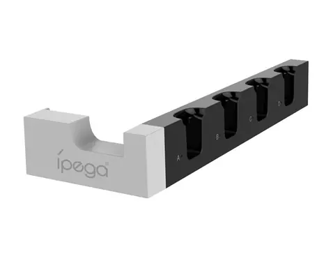 iPega 9186 Charger Dock pre N-Switch a Joy-con bielo-čierna