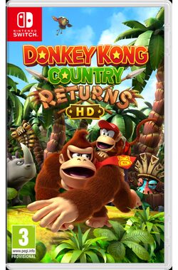 Switch Donkey Kong Country Returns HD / Plošinovka / Angličtina / od 3 rokov / Hra pre Nintendo Switch