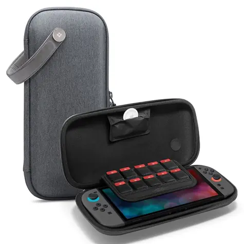 Spigen Klasden Pouch Puzdro pre Nintendo Switch 2 šedá