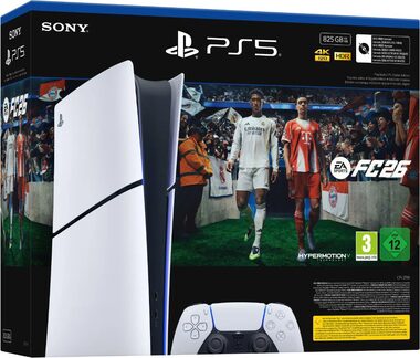 PlayStation 5 Digital Edition E chassis (Slim) + EA Sports FC 26 ZADARMO