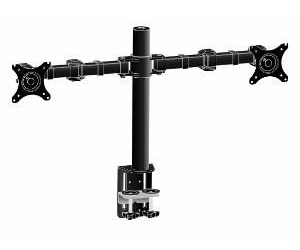 IIYAMA DS1002C-B1 držiak na 2 monitory / VESA 75 a 100 / pivot / čierna