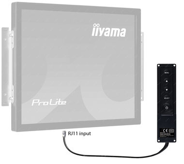 IIYAMA RC REMOTEV01 diaľkové ovládanie pre sériu XX37