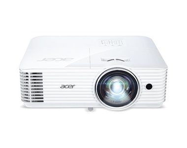 Acer S1386WHn biela / DLP / WXGA 1920x1200 / 3600 ANSI / 20000:1 / VGA / HDMI / 1x16W repro