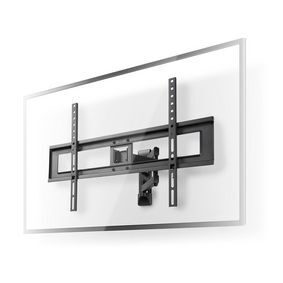 Nedis TVWM1550BK - Full Motion Nástenný Držiak TV / 37-70" / Max. 35 kg / 3 Otočné Body
