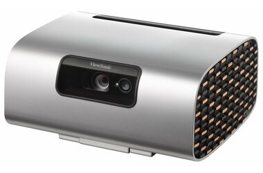ViewSonic M10 strieborná / DLP / 1920 x 1080 / 2200 ANSI / HDMI / USB-C / USB / Wi-Fi / BT / repro 