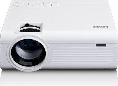 LENCO LPJ-280WH biela / LED / 800 x 480 / 2800 ANSI / HDMI / USB / VGA