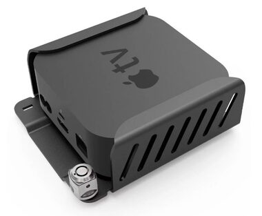 Compulocks ATVEN43 ochranné nástenné púzdro pre Apple TV 4K 3 generácie čierna