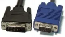 OEM DVI-A<->VGA kábel prepojovací 2m