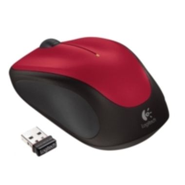 Logitech Wireless Mouse M235 / Myš / USB bezdrôtová / Červená