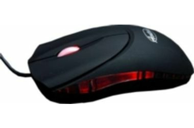 Acutake Fire-O-Mouse 3D / Myš / pogumovaný povrch / USB / PS/2 / 800dpi / Čierna