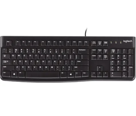 Logitech klávesnica K120 For Business SK-SK / USB / Drôtová / Čierna
