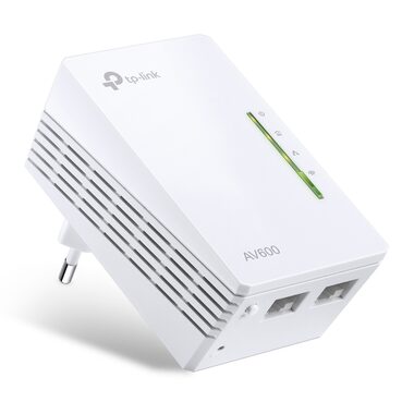 TP-LINK TL-WPA4220 / Powerline Repeater AV600 / 2.4GHz - 300Mbps / 2x LAN / HomePlug AV