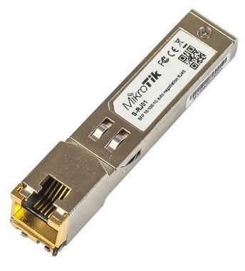 MikroTik S-RJ01 / SFP modul / RJ-45 10 100 1000Mbit / 100m / 1.25G