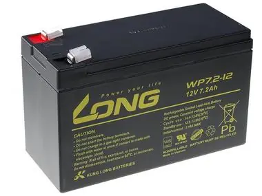 Long 12V 7.2Ah olovený akumulátor F2