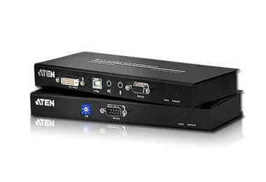 Aten CE600 / DVI a USB KVM Extender s RS-232 / až 60 m