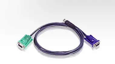 Aten KVM Kábel HD15-SVGA+USB 2m