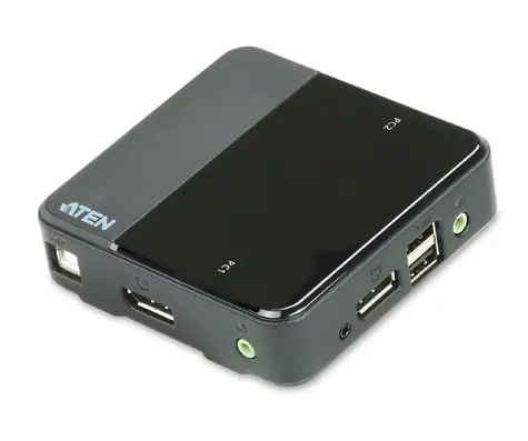 ATEN CS-782DP / 2-port DisplayPort KVM USB / audio / vrátane káblov