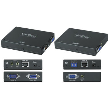 ATEN Video extender + audio / 1920x1200 (30m)/1600x1200 (150m)