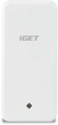 iGET SECURITY M3P10 Bezdrôtový detektor vibrácií k alarmu M3
