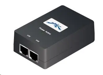 Ubiquiti POE-24-AF5X / Gigabit PoE adaptér / 24V / 1A (24W) / pre airFiber AF-5X / vr. napájacieho kábla