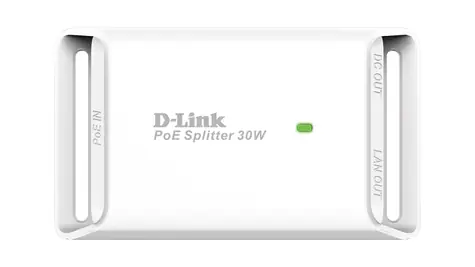 D-Link DPE-301GS / 1-port Gigabit POE+ Splitter / 802.3at/af/ab / 10/100/1000BASE-T port