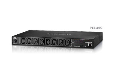 ATEN PE-8108 Power over the Net / PDU - 10A Total current Metered / 8 Outlet SW