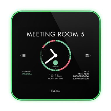 Evoko Liso Room Manager / 8" dotykový displej / Wi-Fi / RJ-45 / PoE