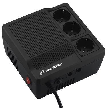 PowerWalker AVR 600 / regulátor napätia / 600VA / 360W