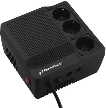 PowerWalker AVR 1000 / regulátor napätia / 1000VA / 600W / 3x Schuko