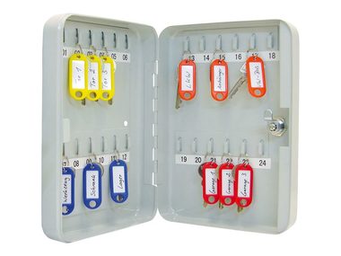 WEDO Schránka na kľúče pre 24 kľúčov / uzamykateľná