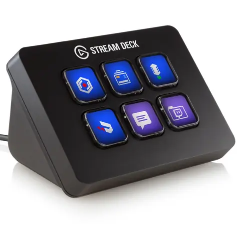 Elgato Stream Deck Mini čierna / multimediálny ovládač / 6 tlačidiel