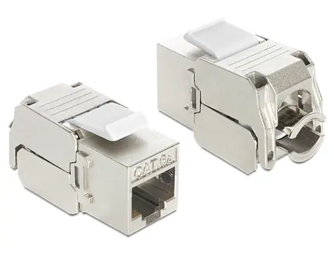 Delock Keystone Modul RJ45 samica > LSA / Cat.6A