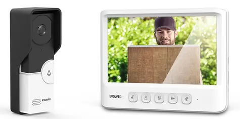 EVOLVEO DoorPhone IK06 / dverný videotelefón s pamäťou / farebný displej