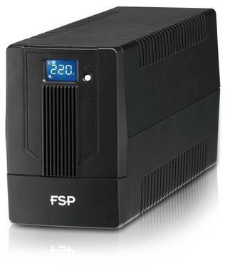 Fortron UPS iFP 1000 VA / 1000 VA / 600 W / 140-290 VAC / LCD / USB / 2 x Schuko / 2 x IEC-320-C13